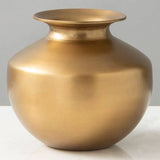 Brass Lota Vase Round