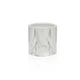 Ceramic White Marble Pot