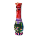 Hand painted Terracotta Vase