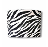 Zebra Velvet Lamp Shade
