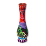 Hand painted Terracotta Vase