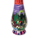 Hand painted Terracotta Vase