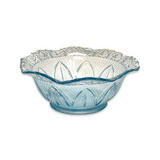 Vintage Glass Serving Bowl