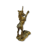 Vintage Brass Unicorn Figurine