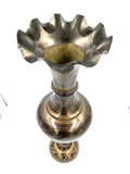 Tall brass vase