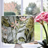 Floral Velvet Lamp Shade