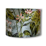 Floral Velvet Lamp Shade