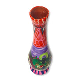 Hand painted Terracotta Vase