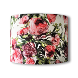 Floral Velvet Lamp Shade