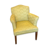 Vintage Accent Chair + Ottoman