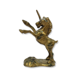 Vintage Brass Unicorn Figurine